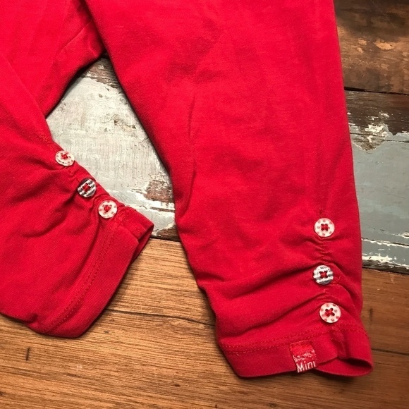 Souris Mini Red baggies pants Baby Size 24 - Picture 3 of 7